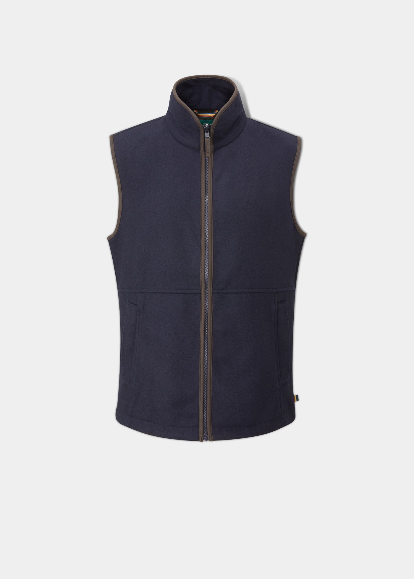 Alan Paine Berwick Fleece Gilet - Dark Navy
