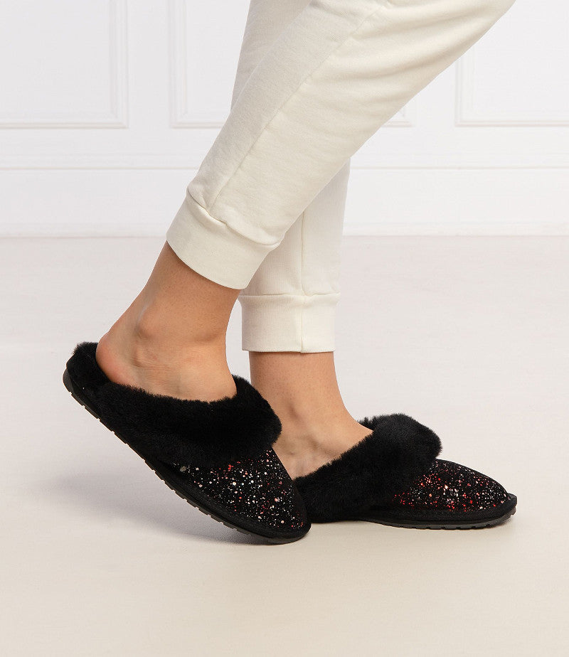 Emu Australia Jolie Galaxy Slippers Black