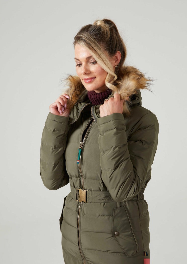 Alan Paine Calsall Quilted Jacket - Olive