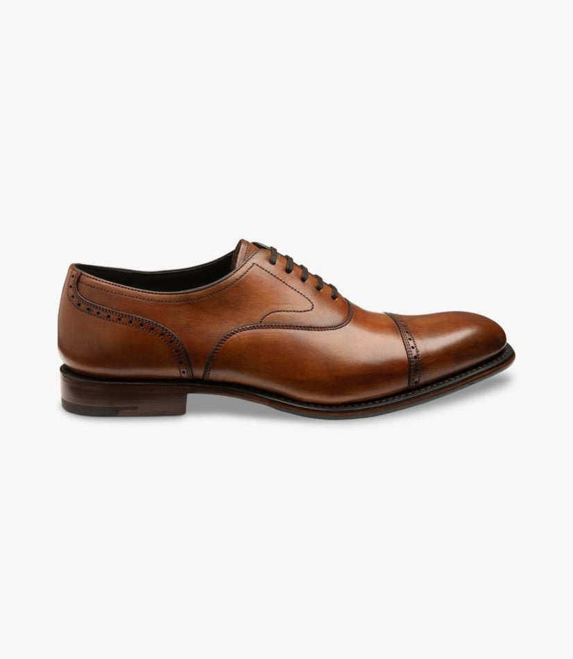 Loake Hughes Semi Brogue - Chestnut
