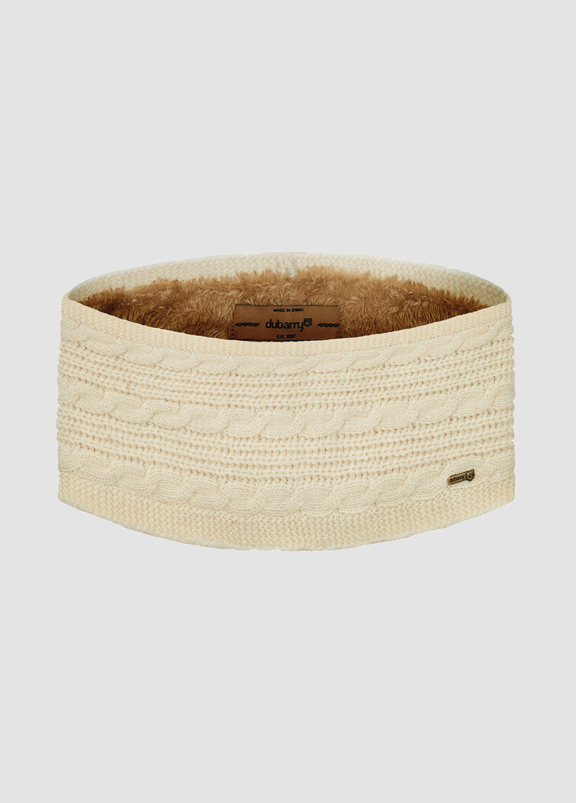 Dubarry Puffin Knitted Headband - Chalk
