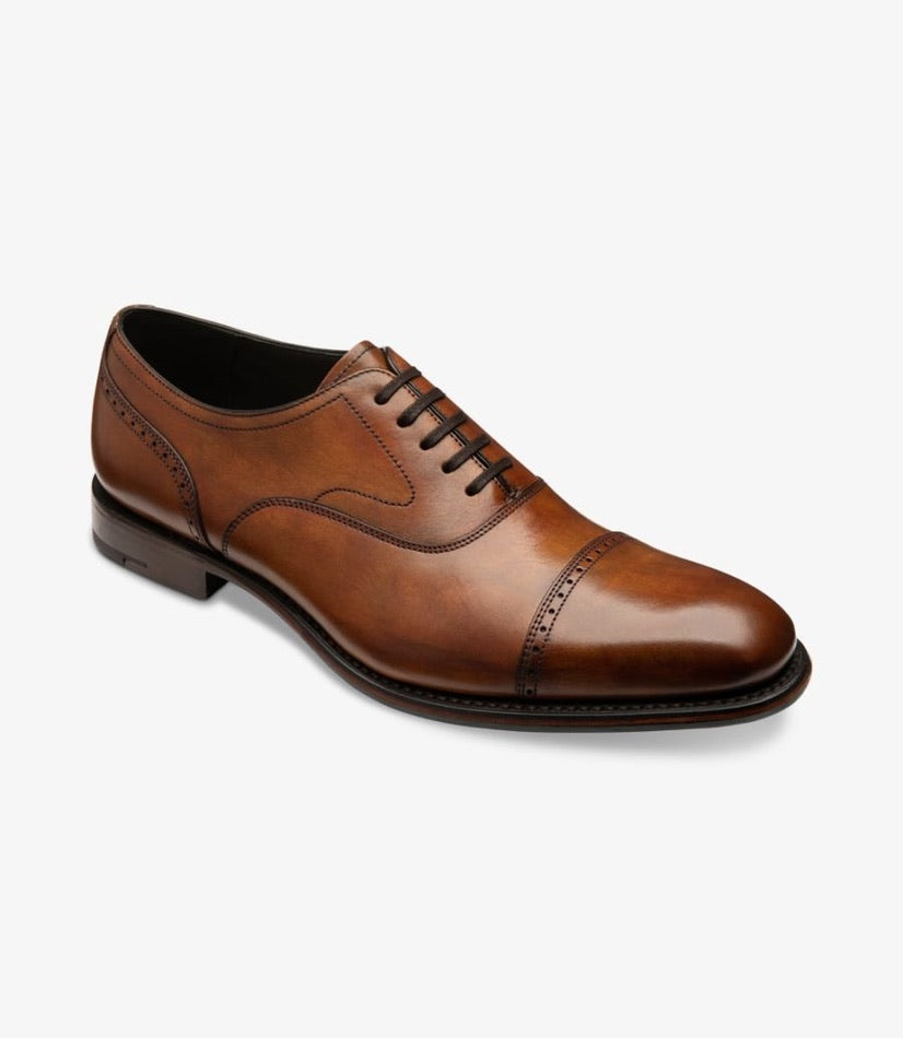 Loake Hughes Semi Brogue - Chestnut