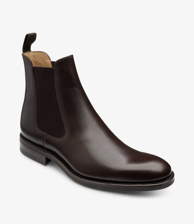 Loake Buscot Premium Boots - Dark Brown