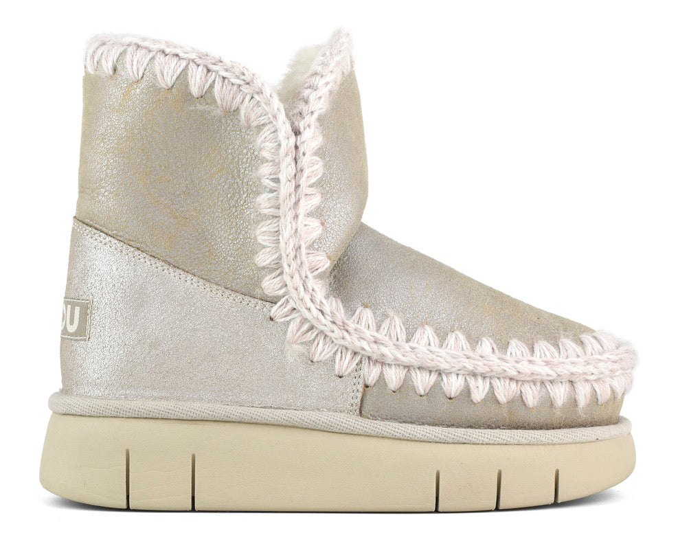 Mou Boots 18 Bounce Stone Metallic