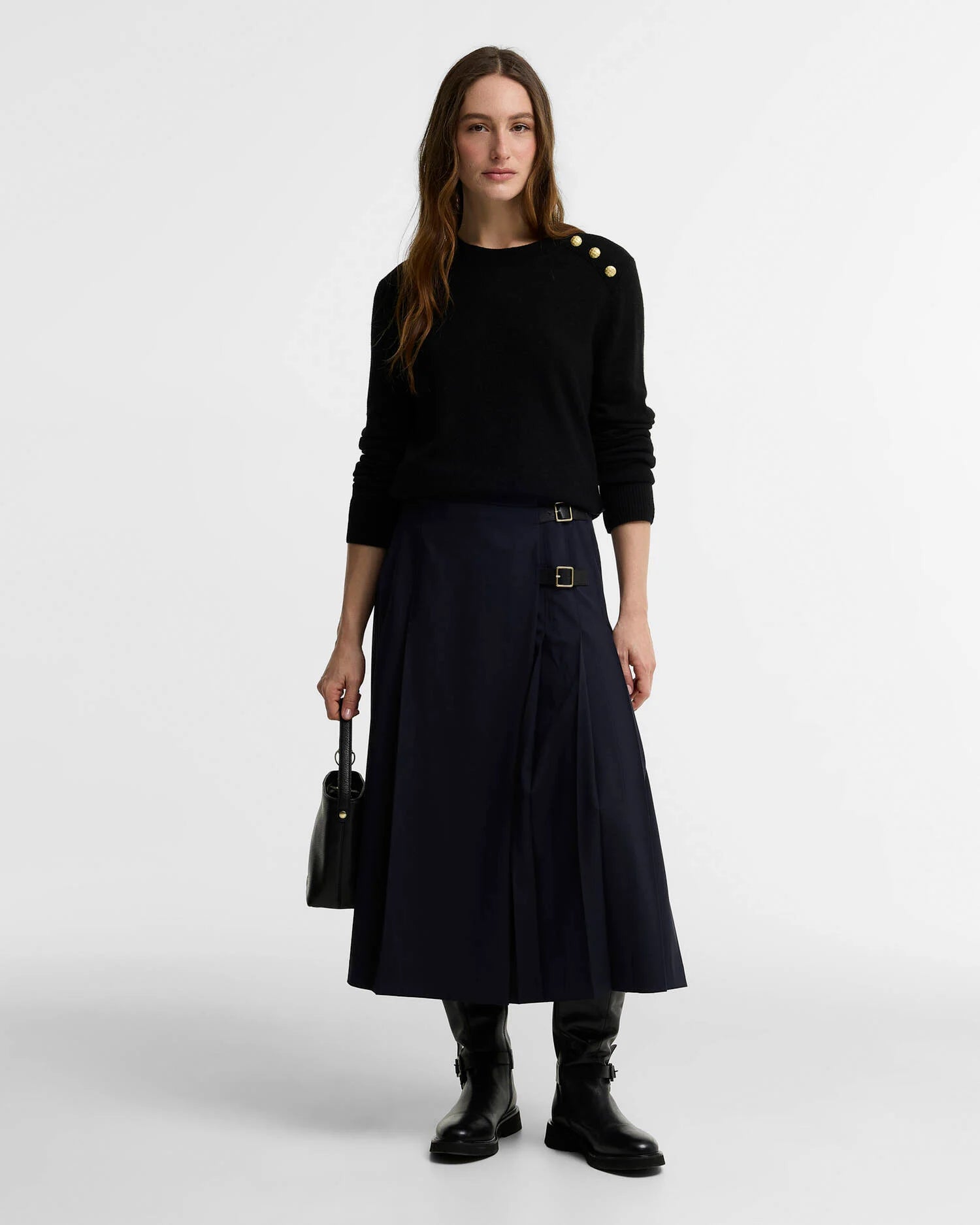 Barbour Penny Knitted Jumper - Black