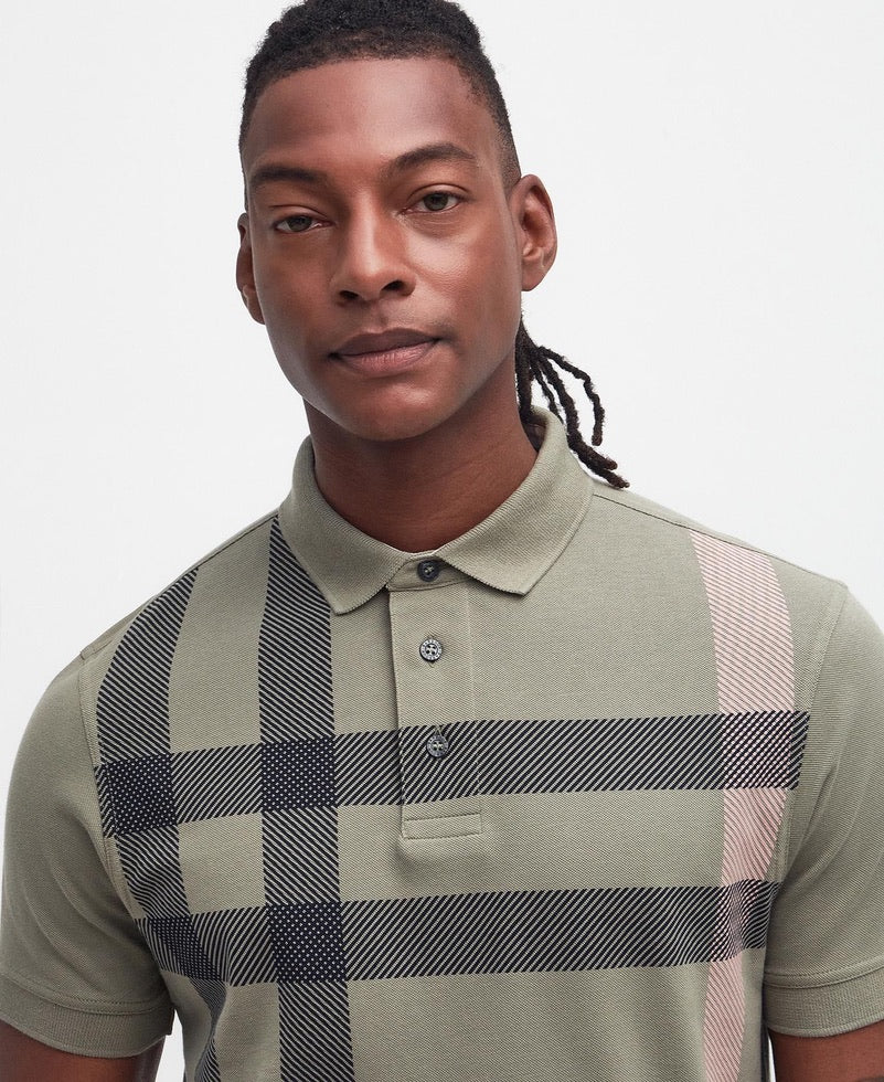 Barbour Blaine Polo Shirt - Dusty Green