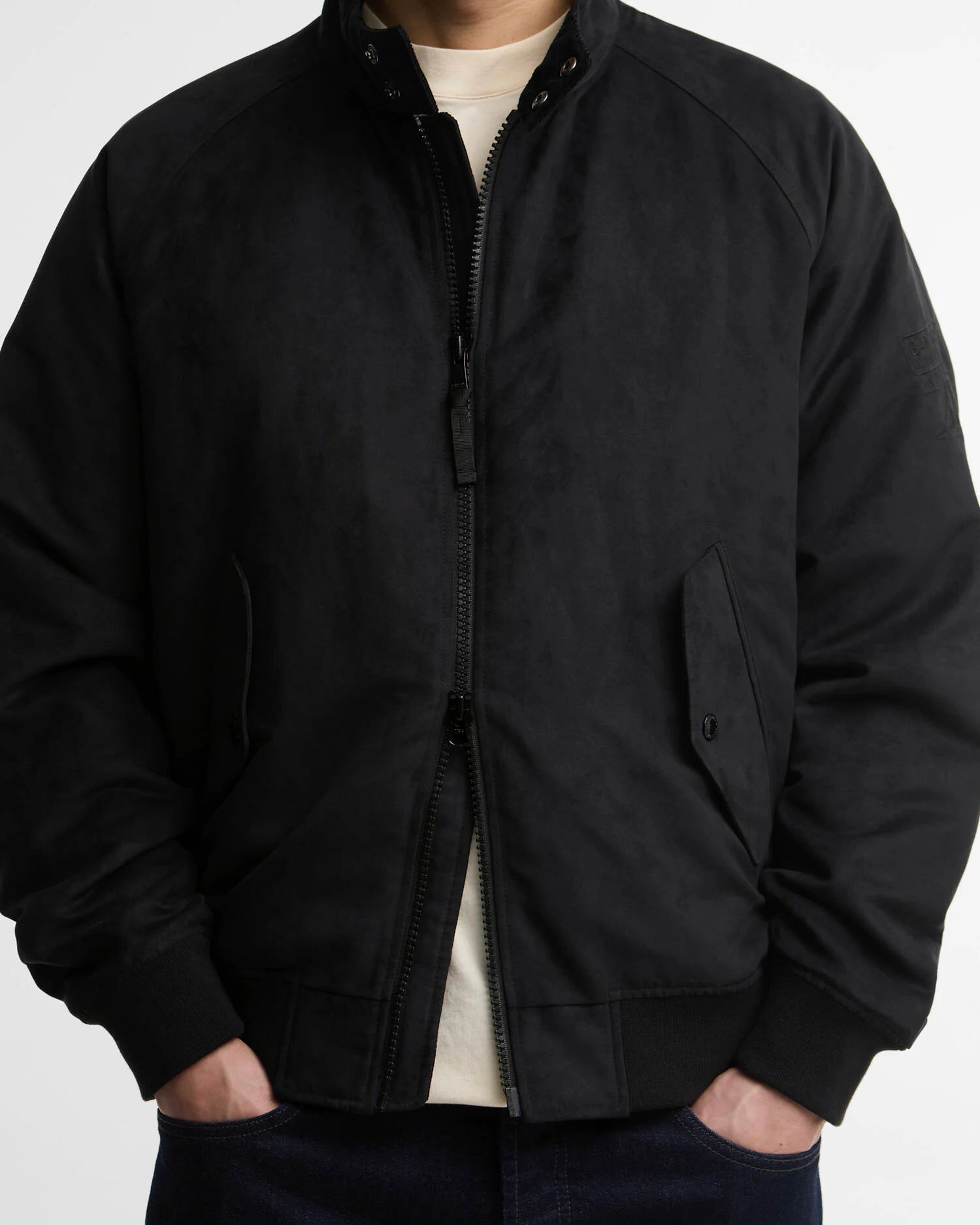 Barbour International SMQ Drome Casual Jacket - Black
