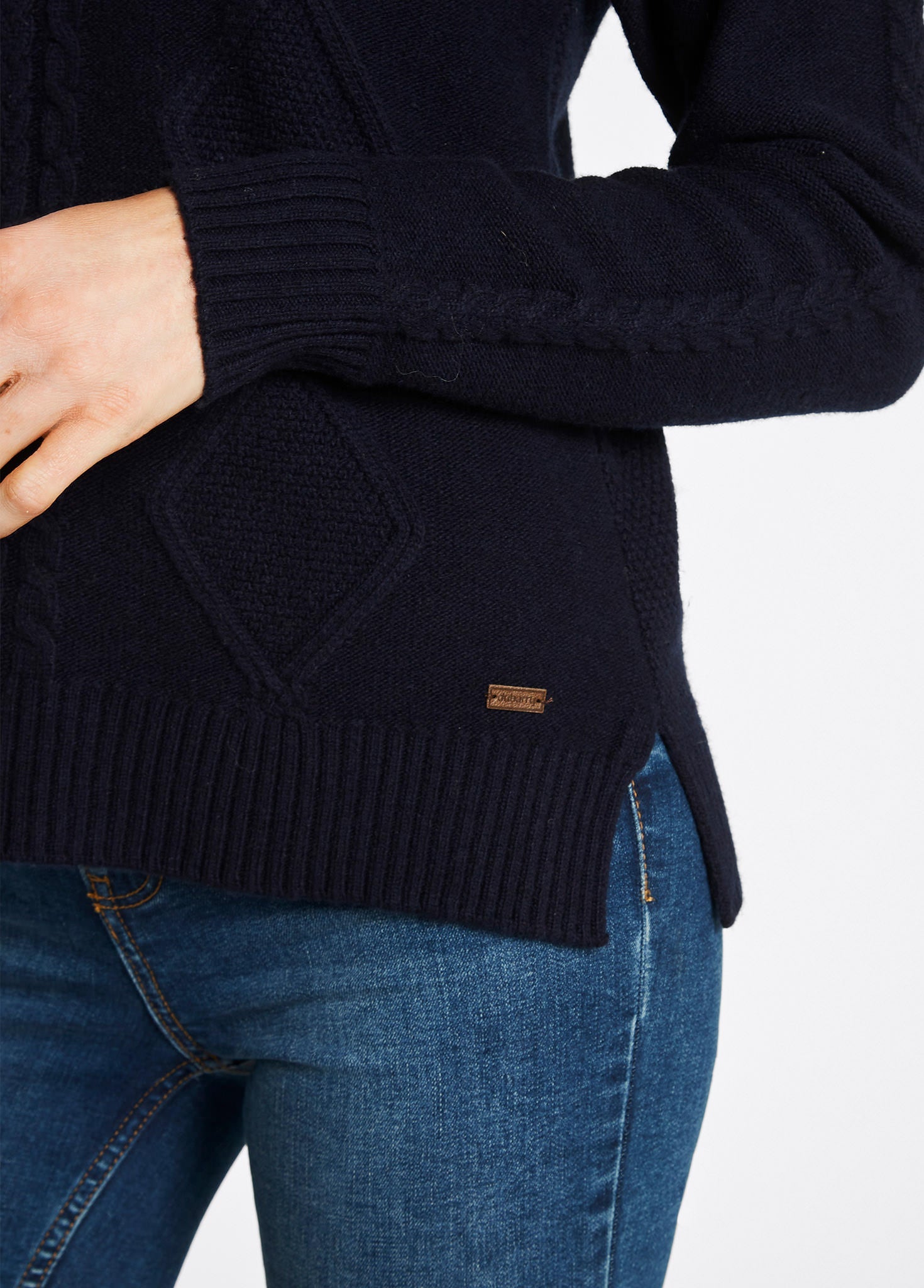 Dubarry Kirkwood Chunky Sweater - Navy
