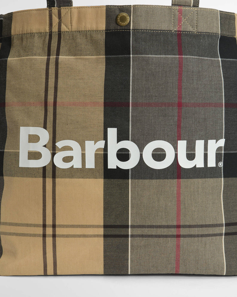 Barbour Telfield Tartan Tote Bag - Dress Tartan
