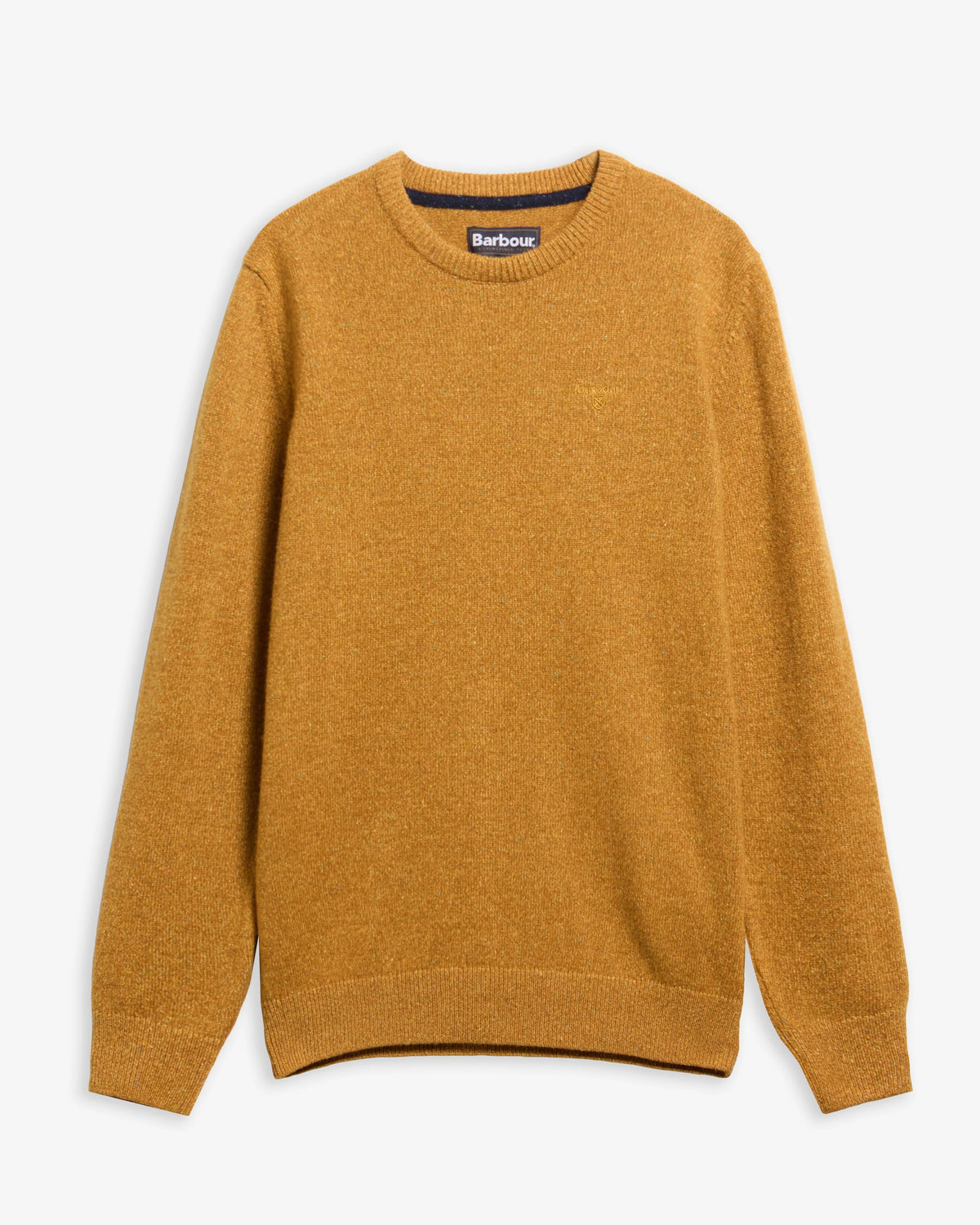 Barbour Essential Tisbury Crew-Neck Jumper - Copper