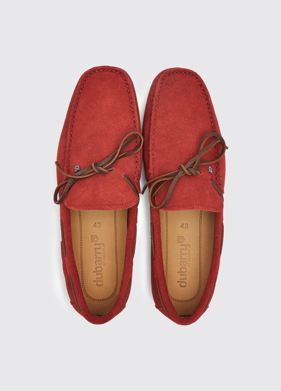 Dubarry Shearwater Deck Shoes - Nantuck Red