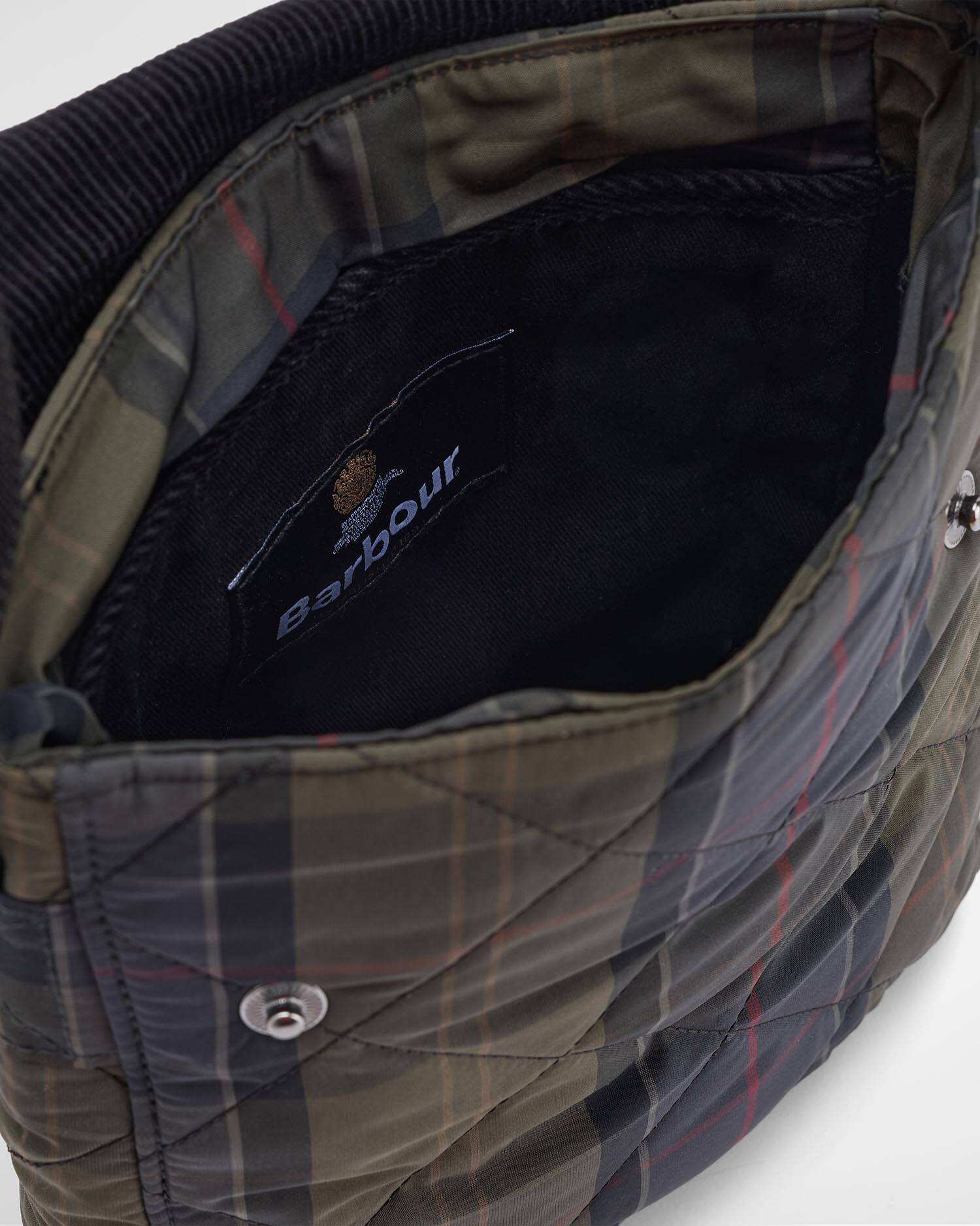 Barbour Tartan Liddlesdale Crossbody Bag - Shadow Classic Tartan