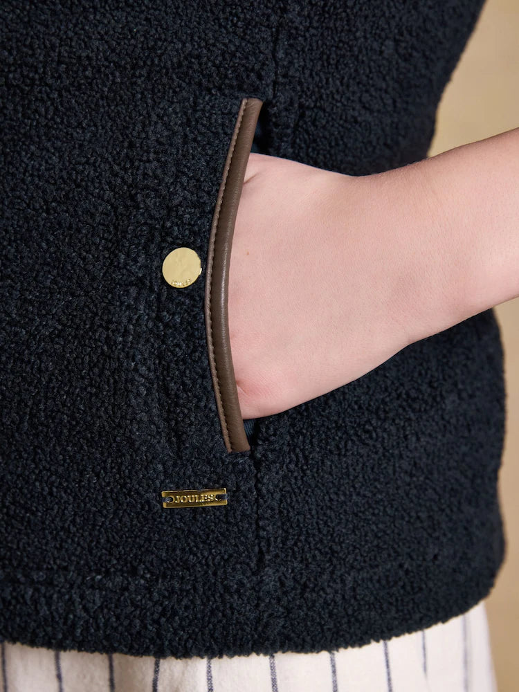 Joules Borg Heritage Fleece Gilet - Navy