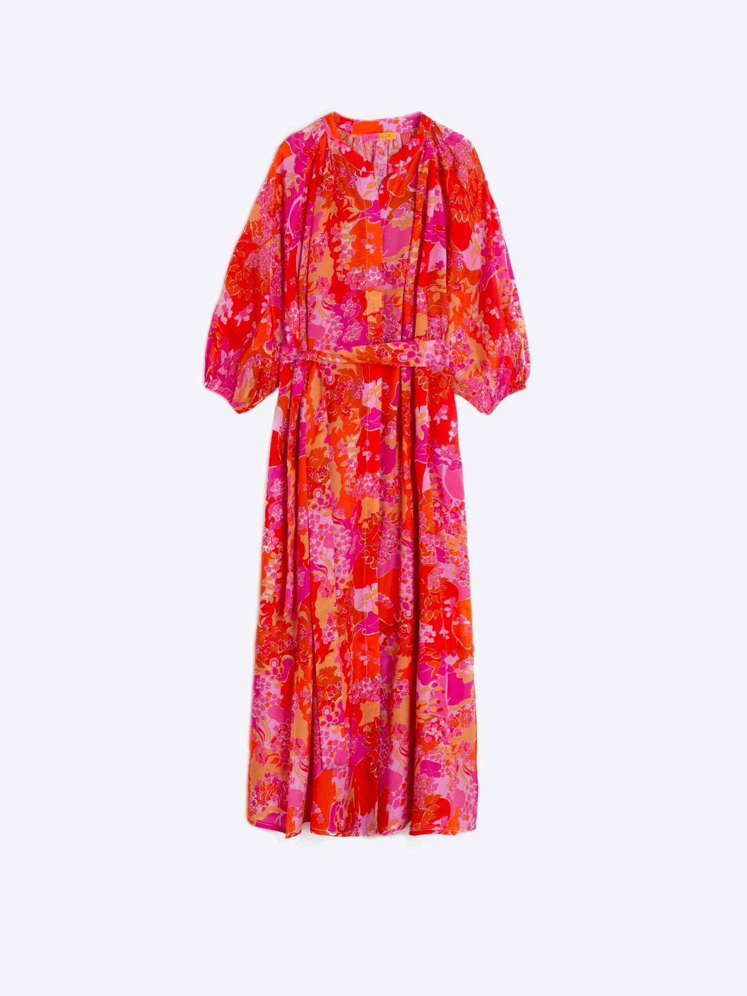 Vilagallo Claudette Dress - Pink Blossom