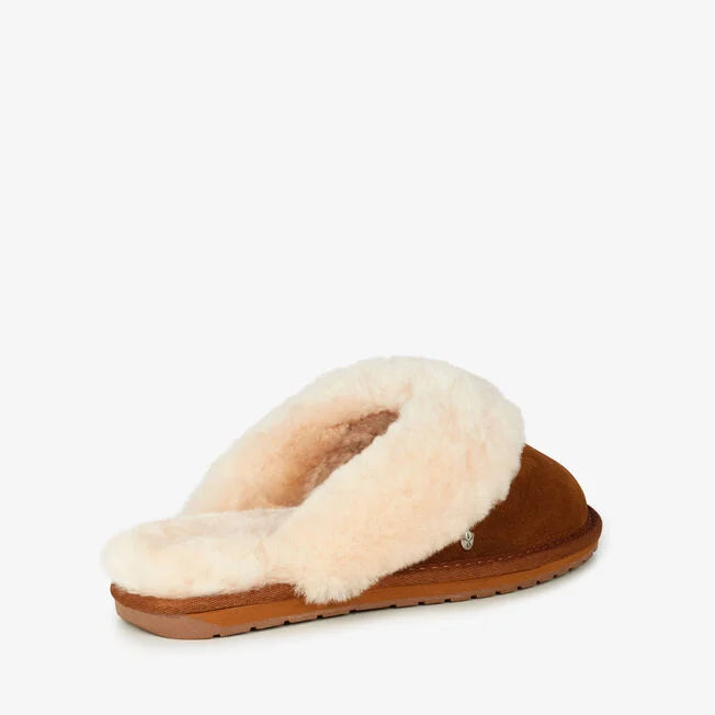 Emu Australia Jolie Slippers - Chestnut