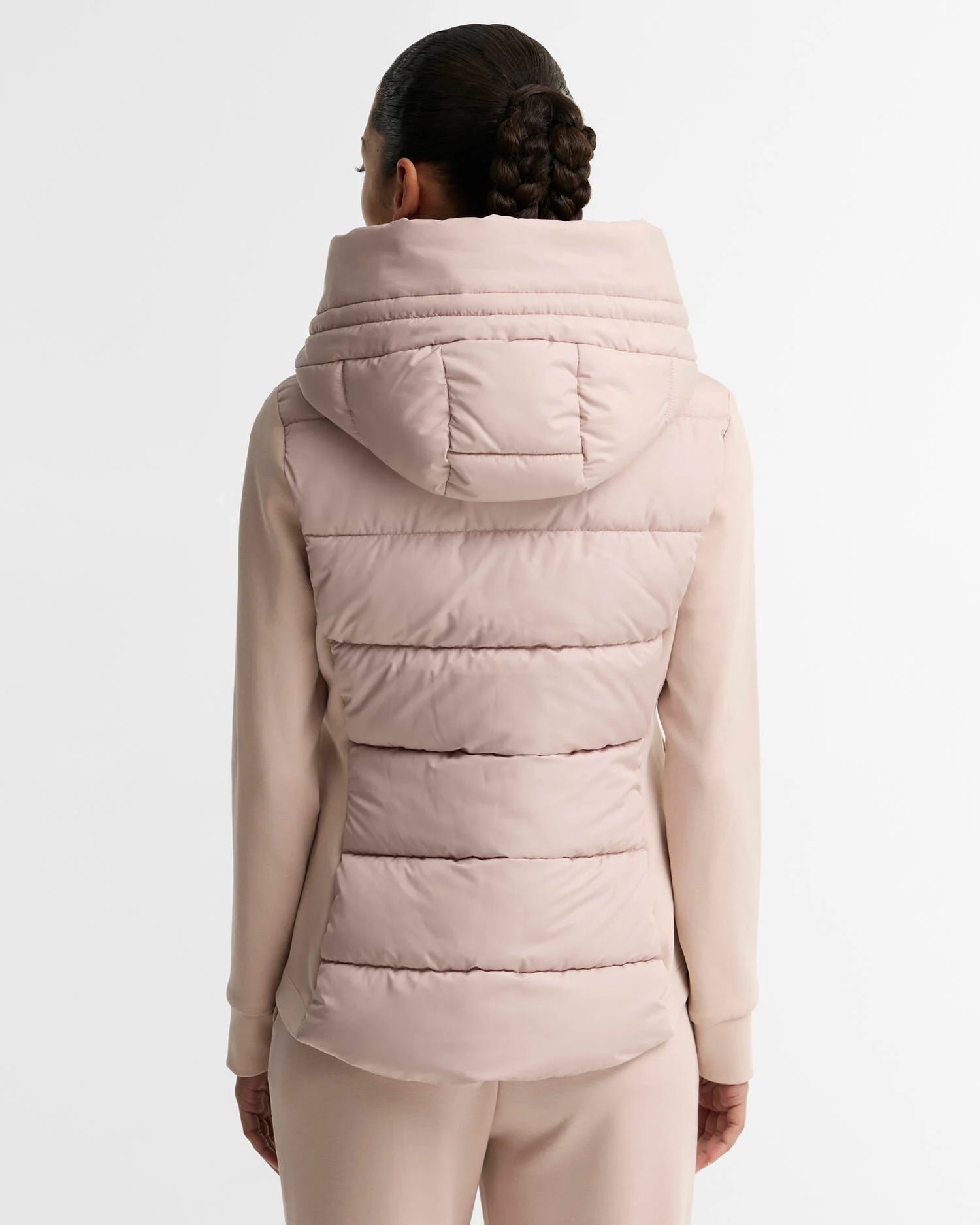 Barbour International Conway Quilted Sweat - Nutmeg