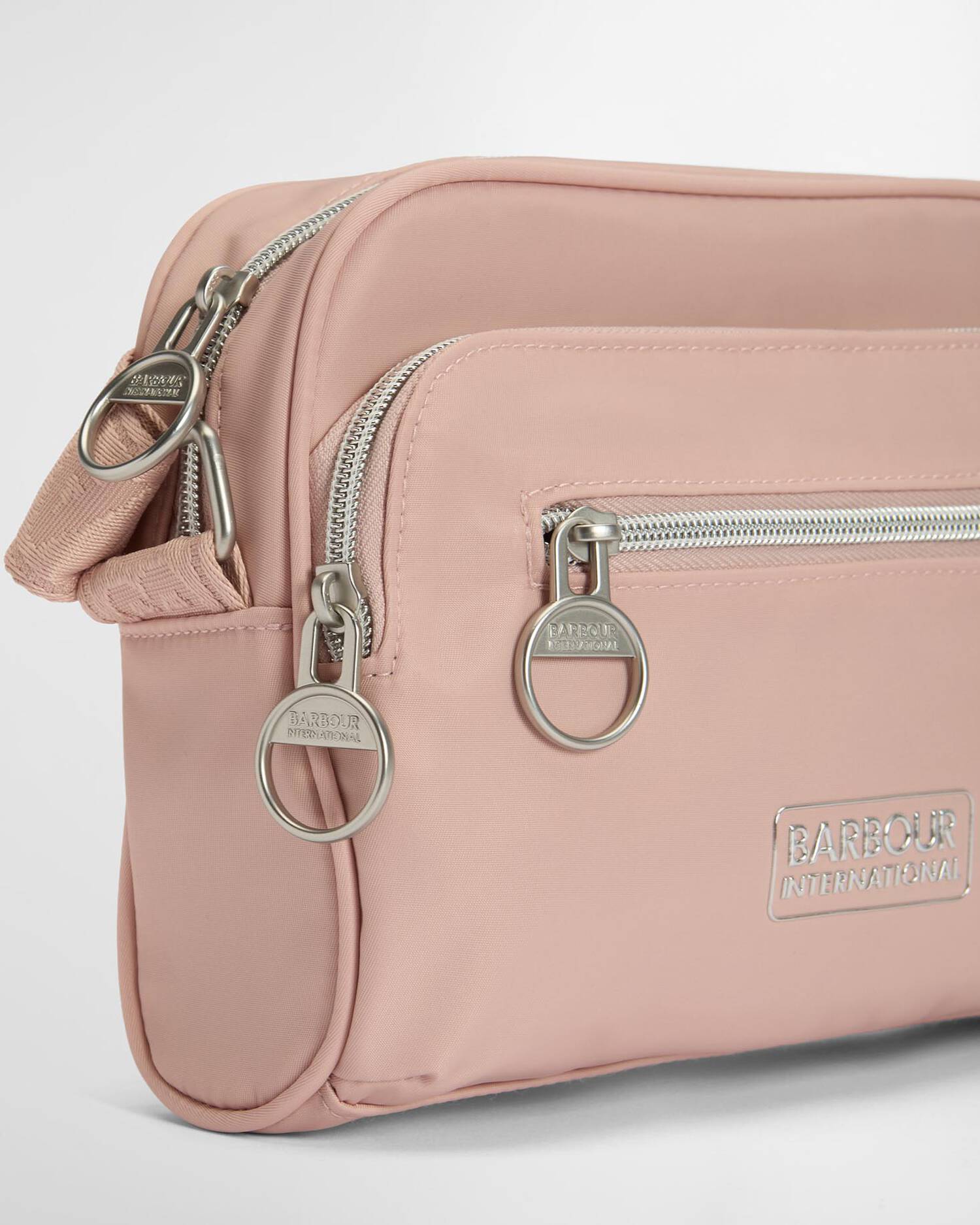 Barbour International Qualify City Crossbody Bag - Desert Pink