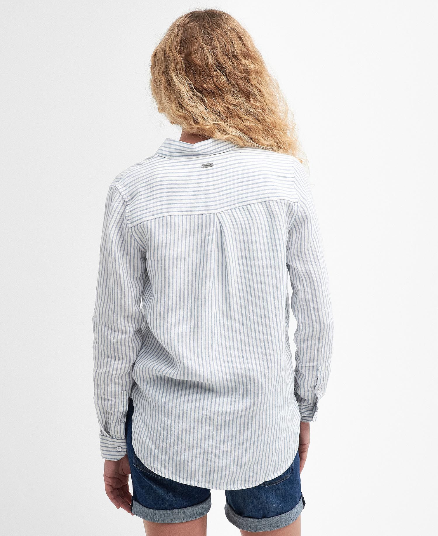 Barbour Marine Shirt - Chambray Stripe