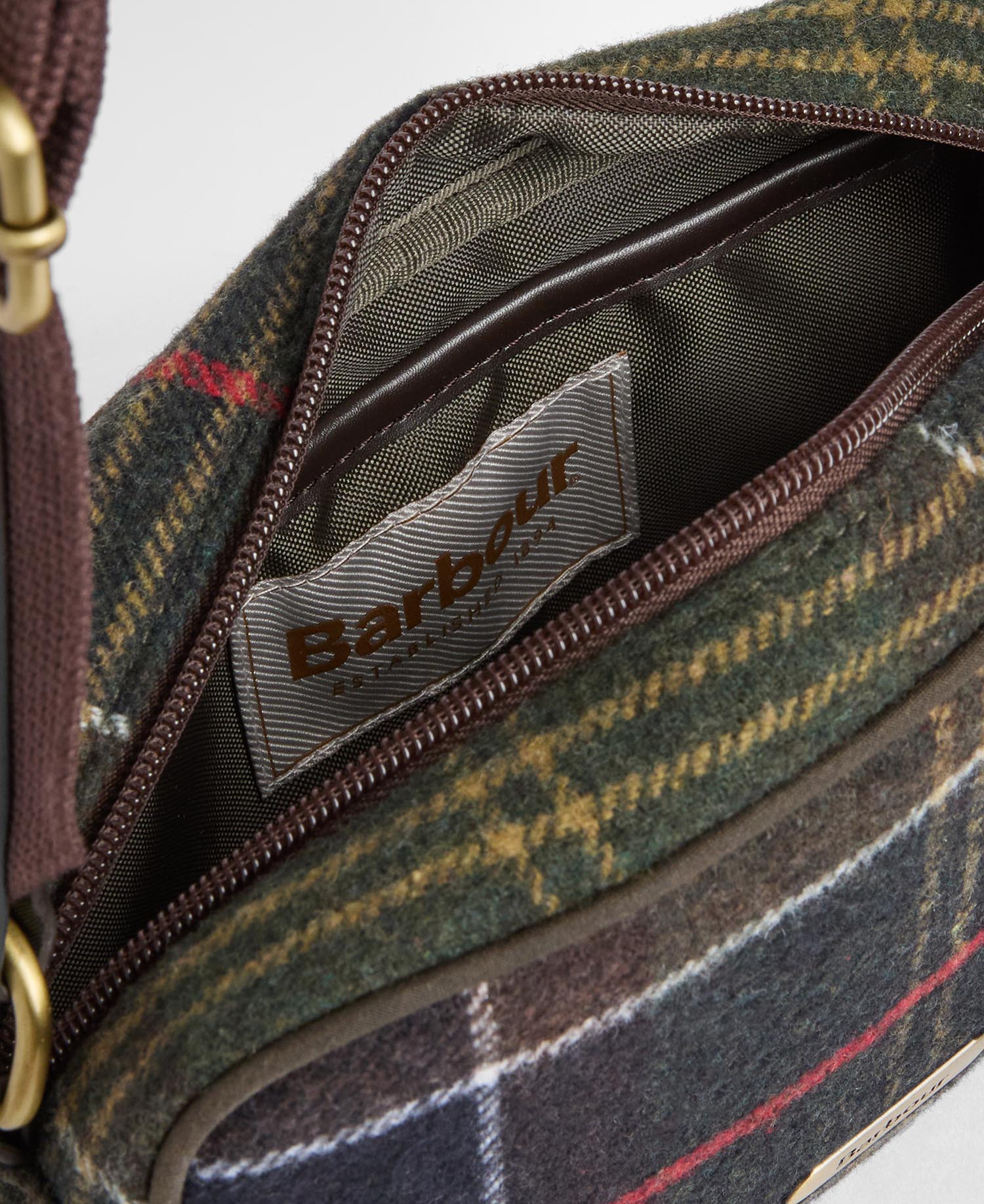 Barbour Contin Tartan Mini Crossbody Bag - Classic Tartan