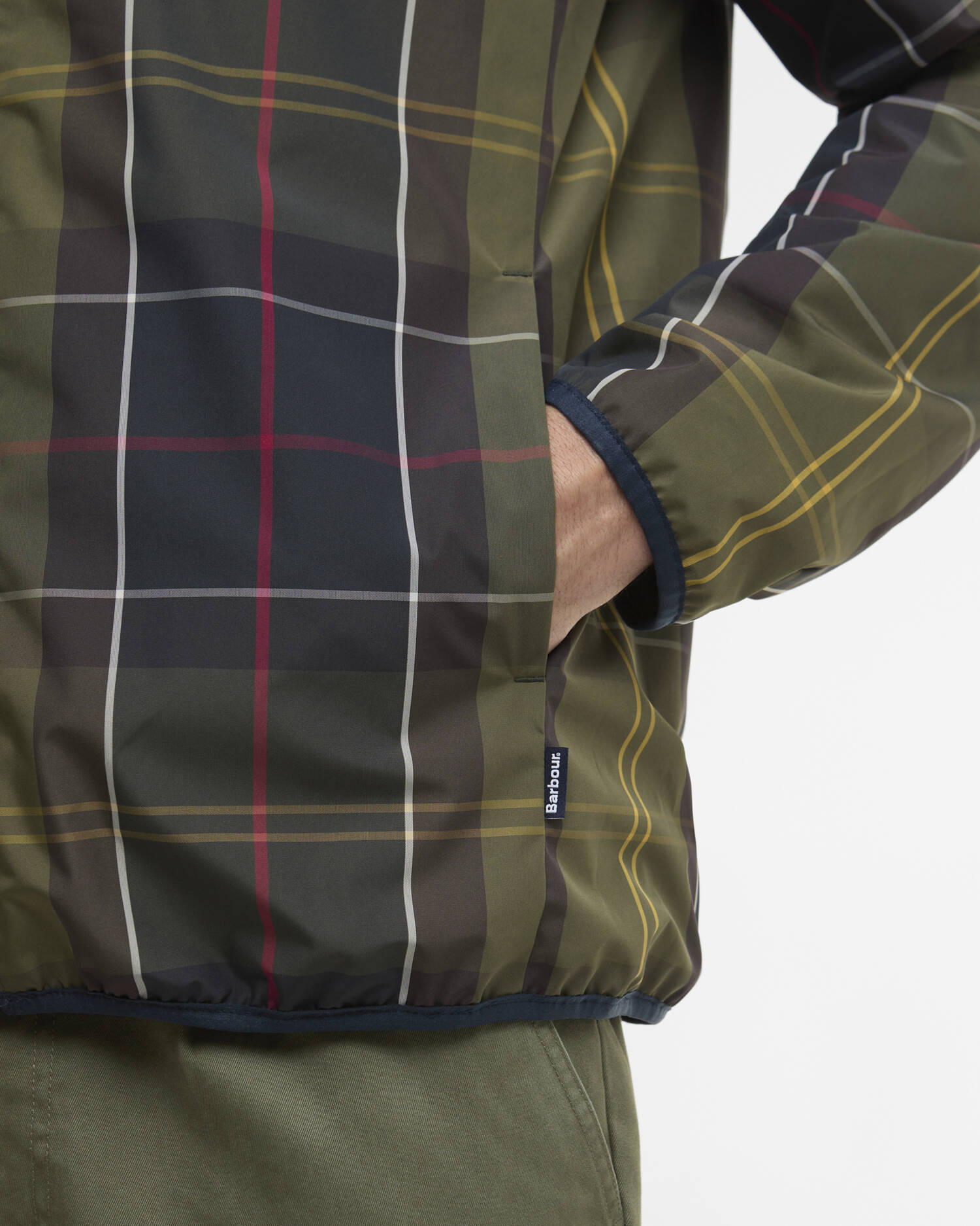 Barbour Reversable Kemble Showerproof Jacket - Navy