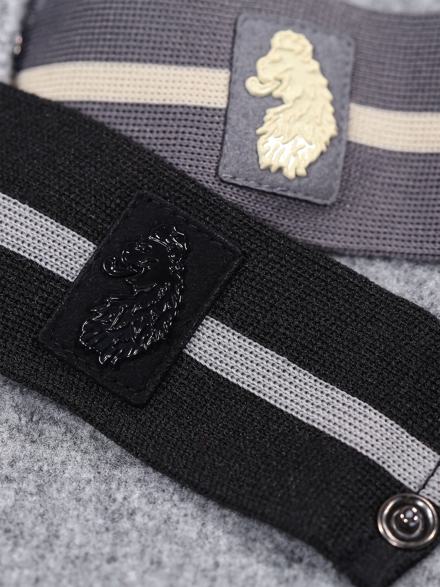 Luke Wardon Tape Detail Shirt - Mid Marl Grey