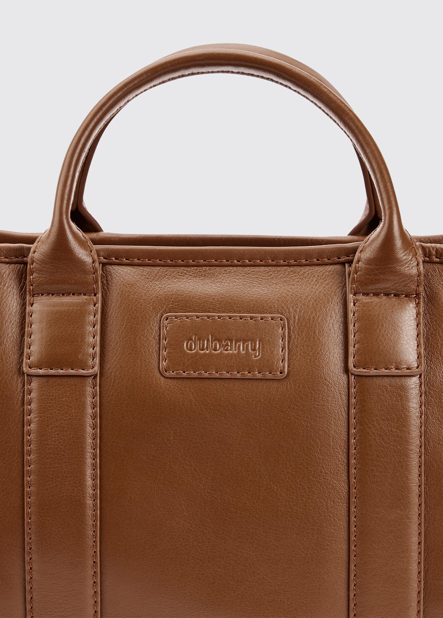 Dubarry Ramelton Medium Sized Leather Handbag - Caramel