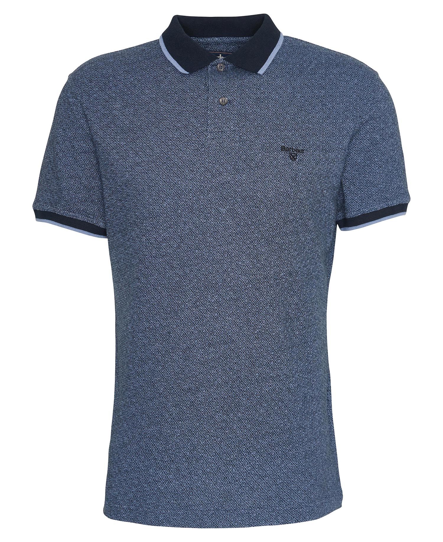 Barbour Powburn Polo Shirt - Navy