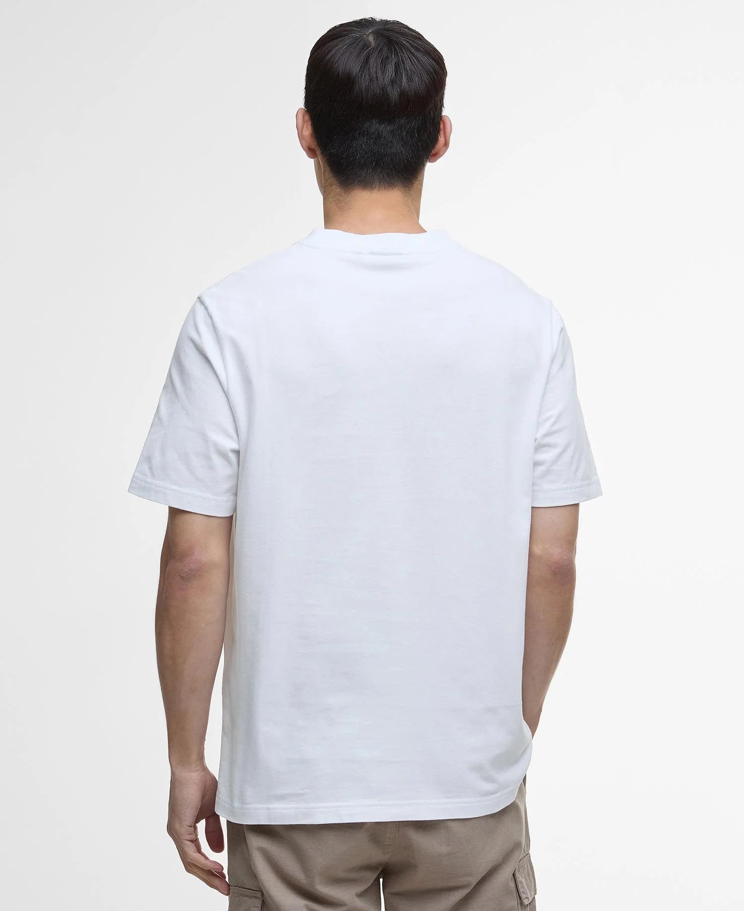 Barbour International Jump Archive T-Shirt - White