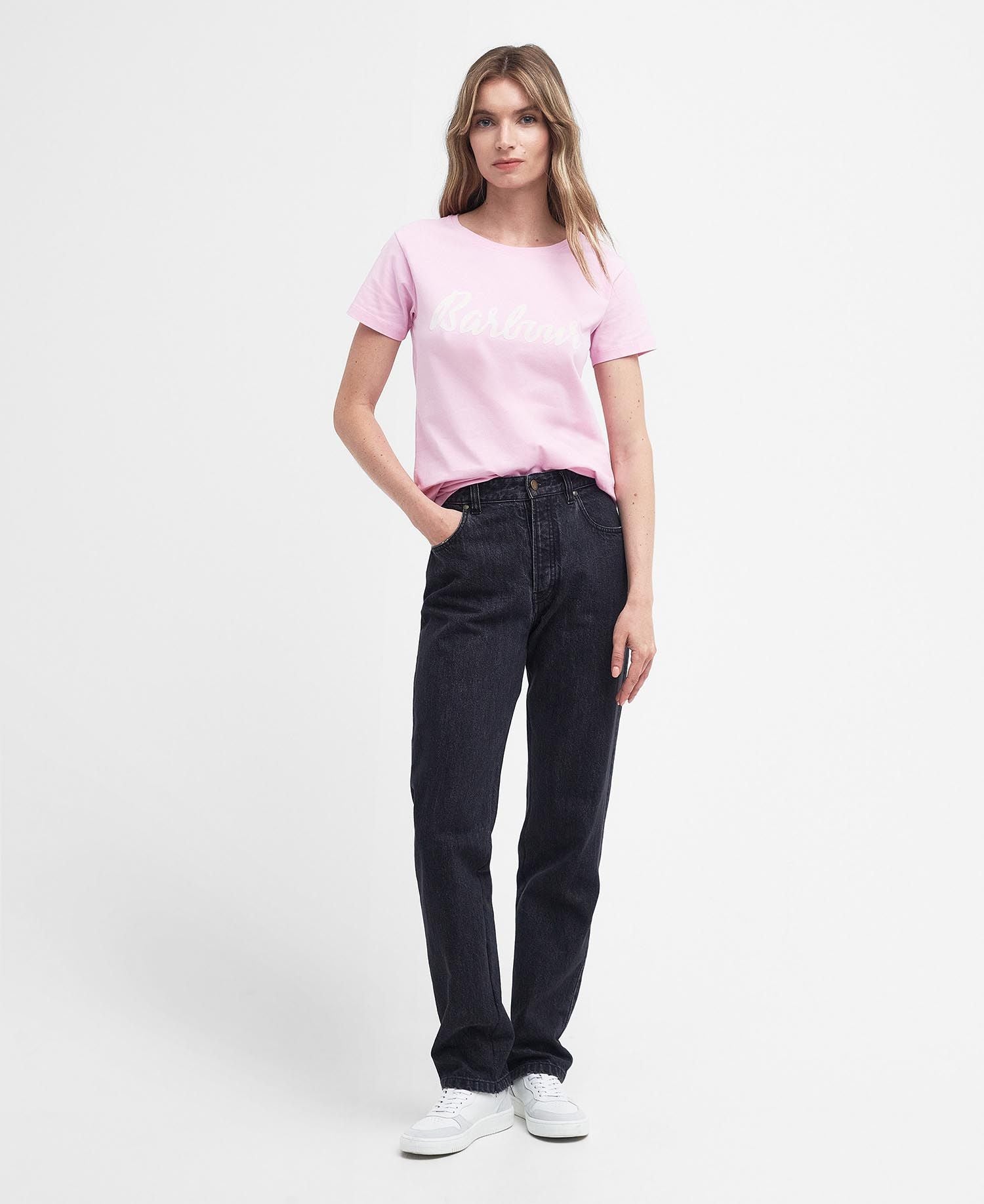 Barbour Otterburn T-Shirt - Mallow Pink