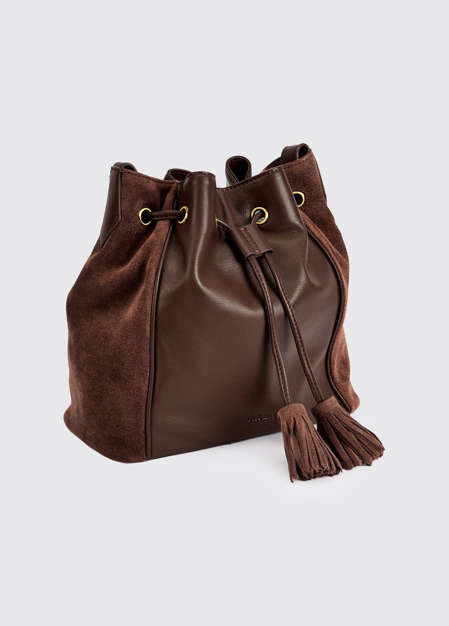 Dubarry Doonbeg Cross-body bucket bag - Cedar