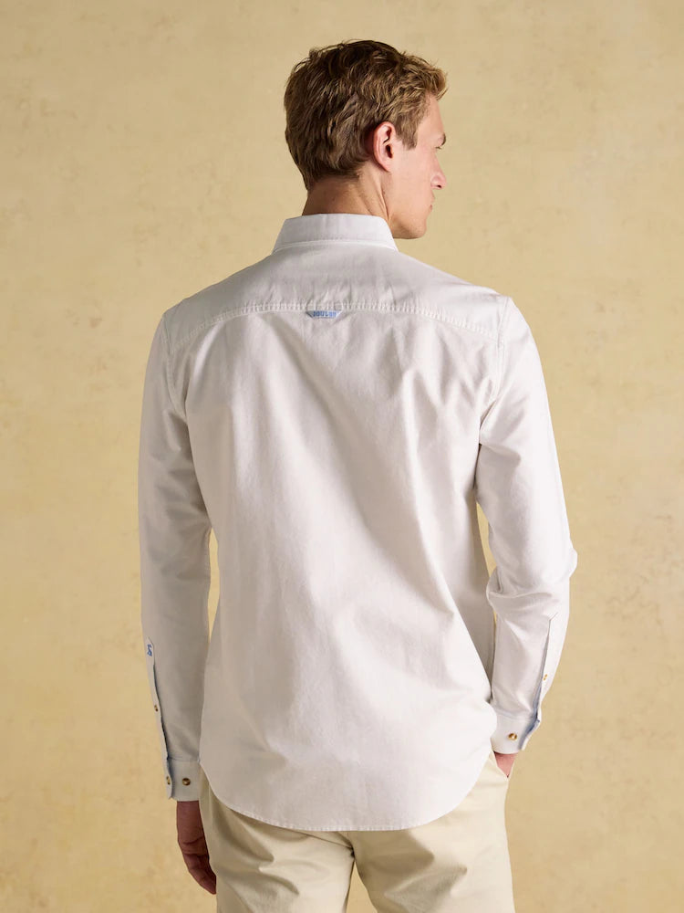 Joules White Classic Fit Oxford Shirt
