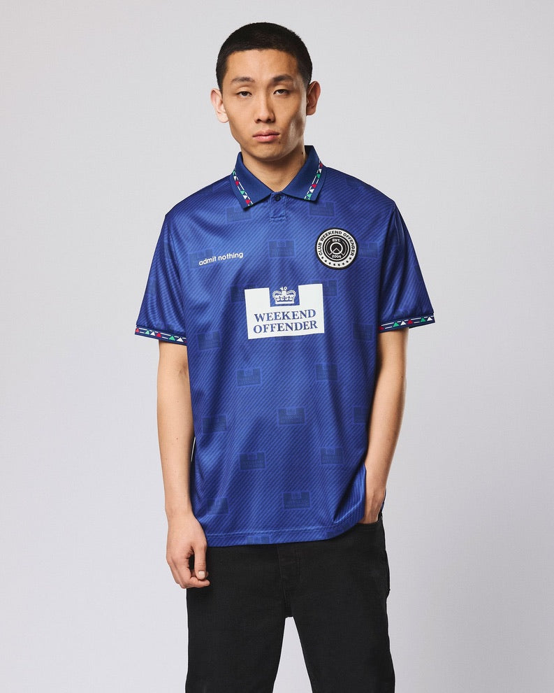Weekend Offender Italy Football Shirt Blue