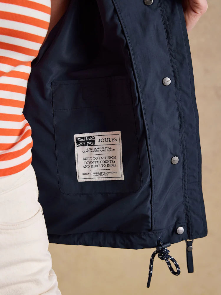 Joules Hove Navy Waterproof Windbreaker Jacket