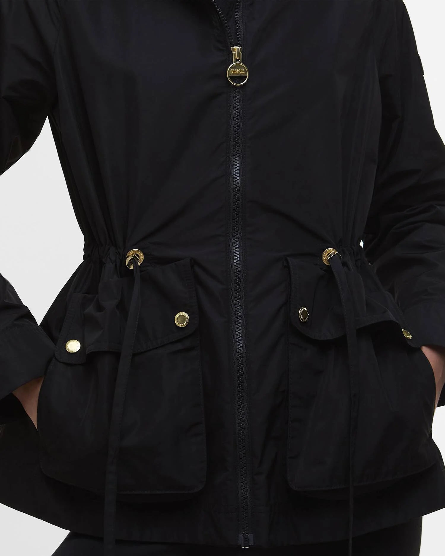 Barbour International Piper Showerproof Jacket - Black