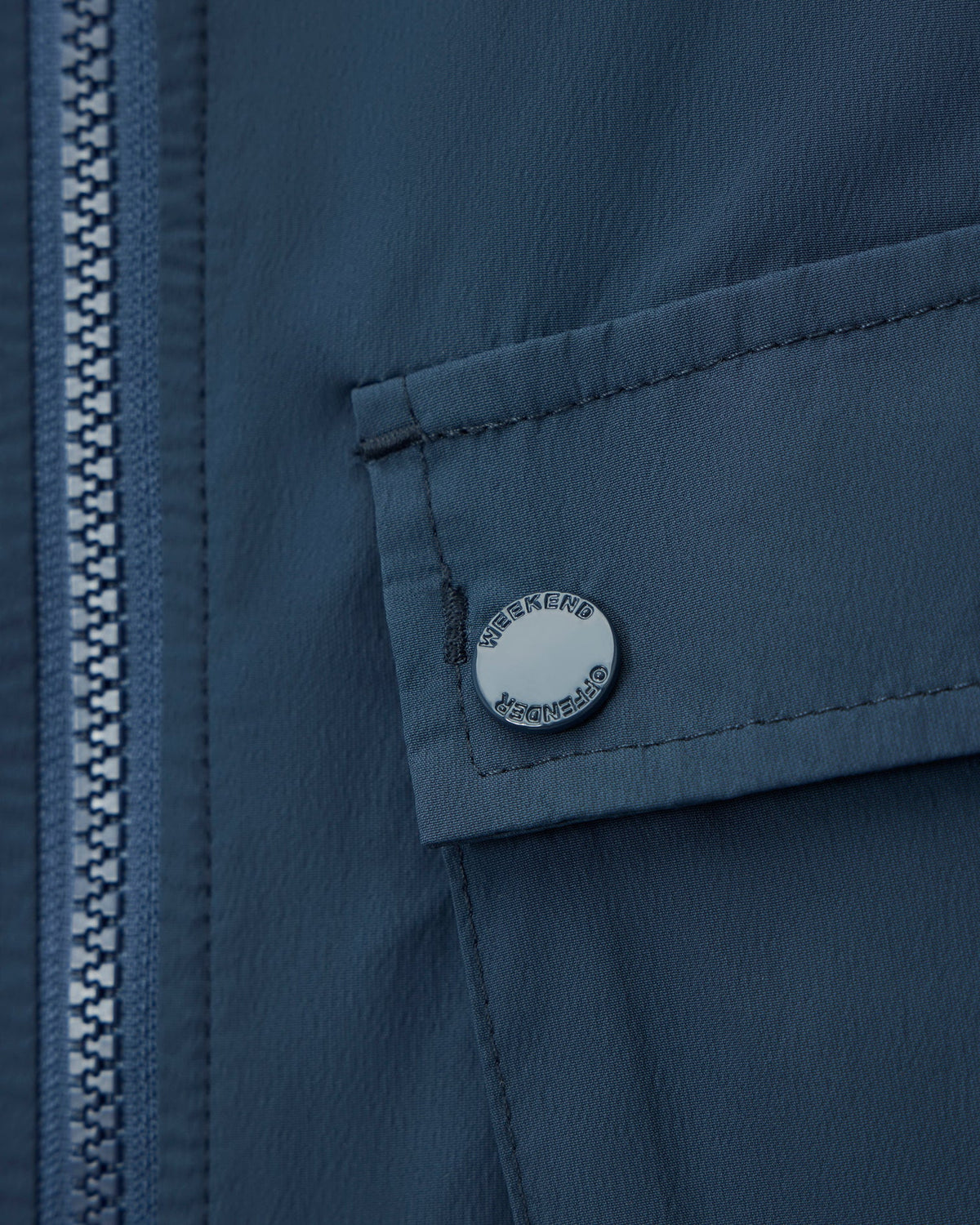 Weekend Offender Temara Technical Windbreaker - Lagoon