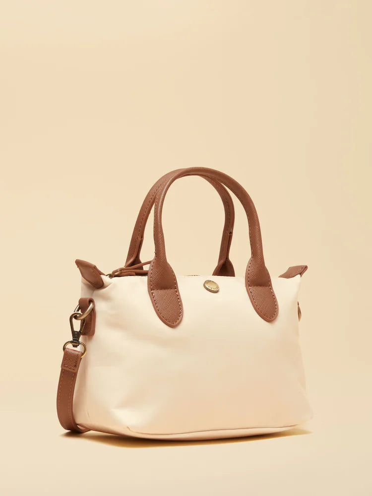 Joules Edie Cream Crossbody Handbag