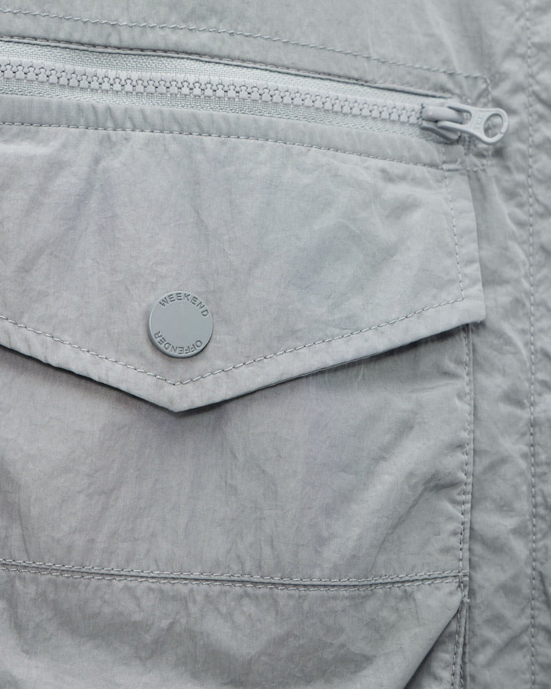 Weekend Offender Vinnie Pocket Overshirt - Smokey