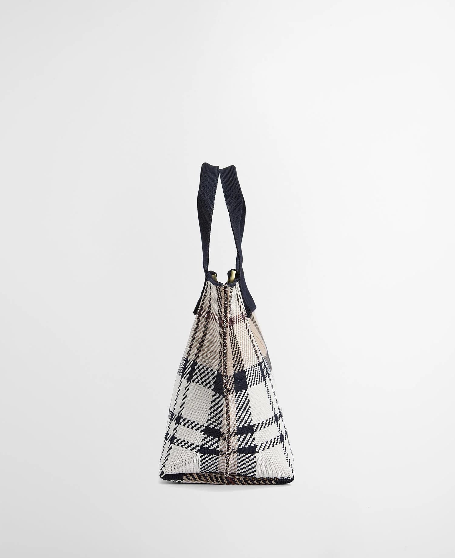 Barbour Layla Tartan Mini Tote Bag - Rosewood Tartan