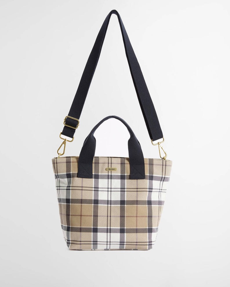 Barbour Maisy Tartan Tote Bag - Rosewood Tartan