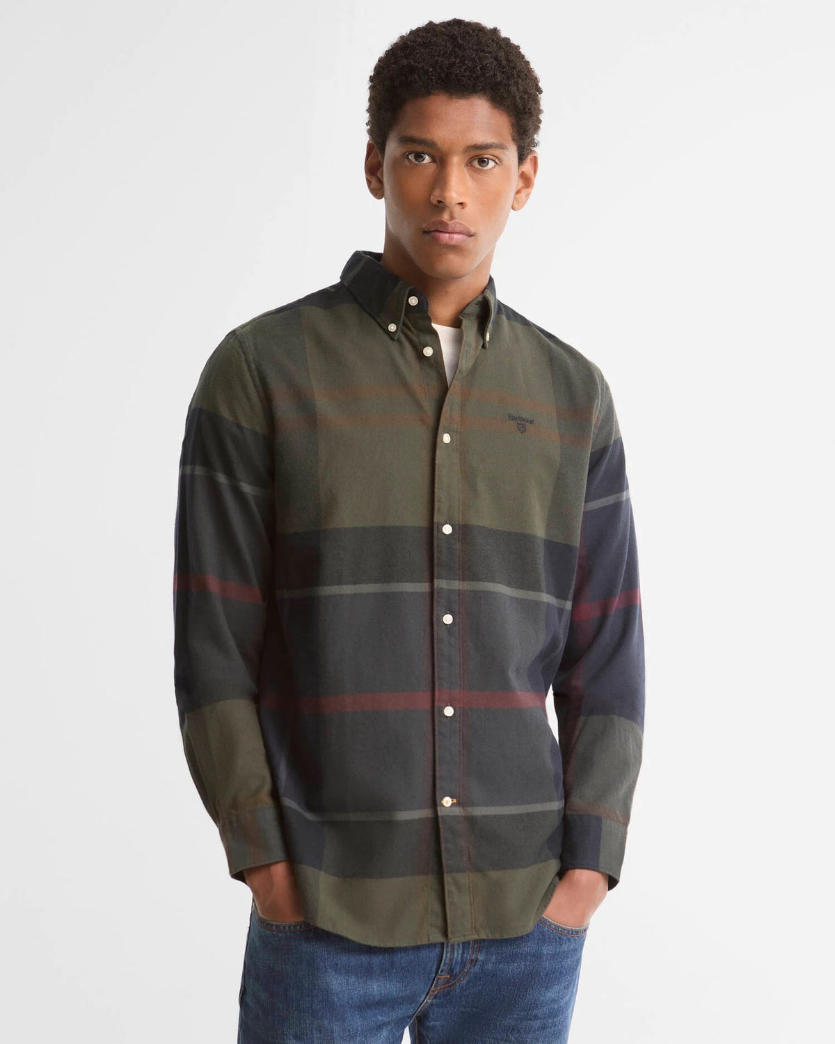 Barbour Iceloch Tailored Tartan Shirt - Shadow Classic Tartan