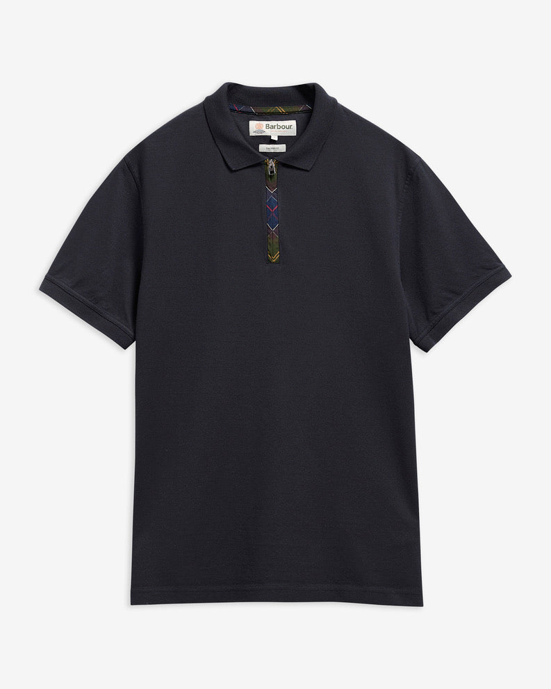 Barbour Stately Polo Shirt - Navy
