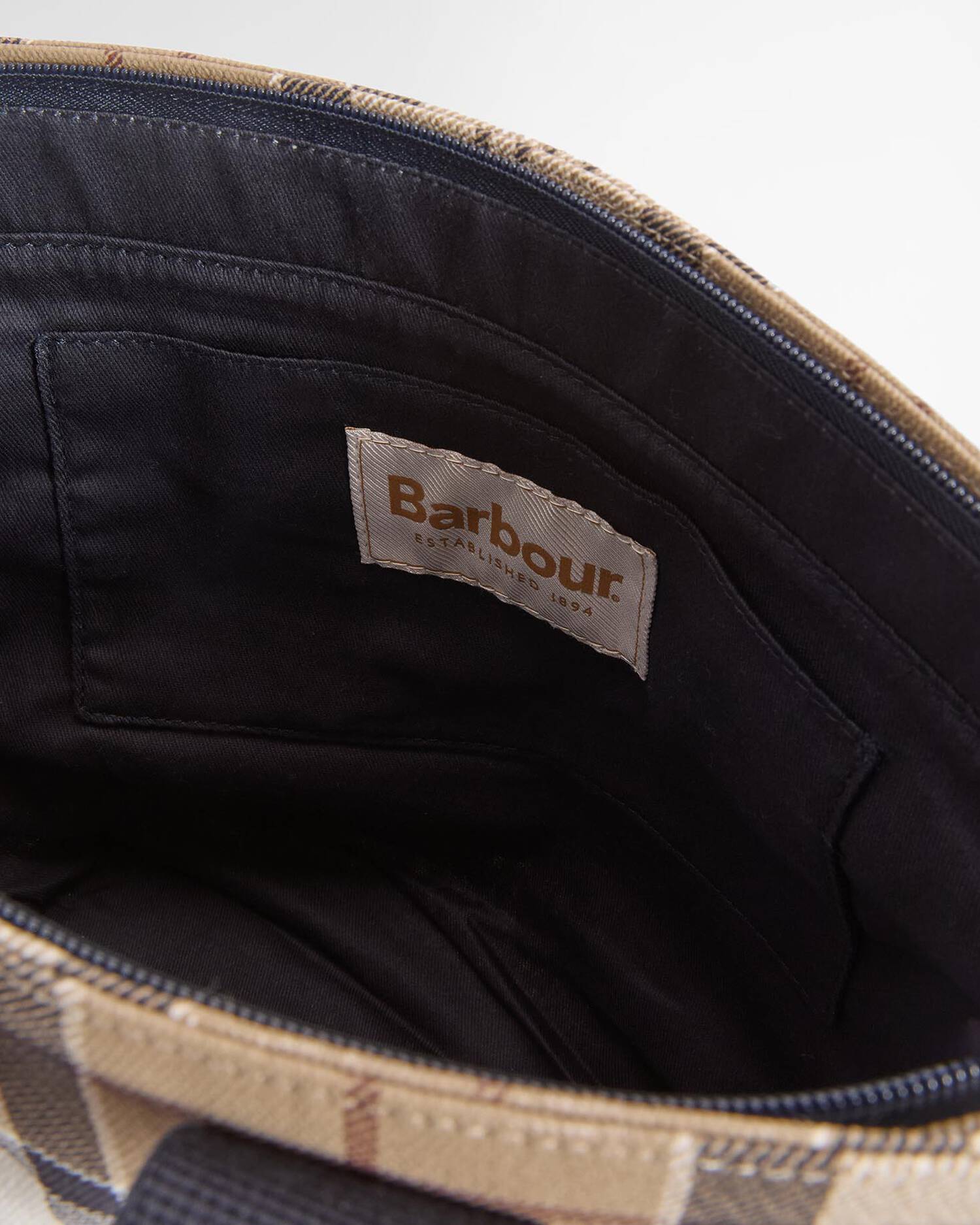 Barbour Maisy Tartan Tote Bag - Rosewood Tartan