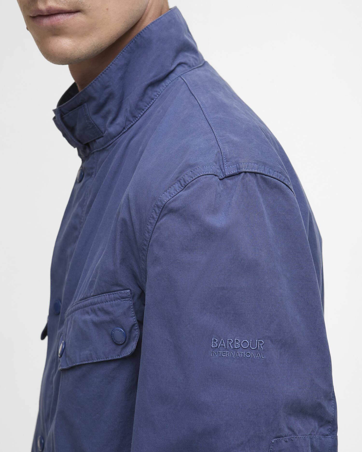 Barbour international Garment Dyed Duke Casual Jacket - Oceana