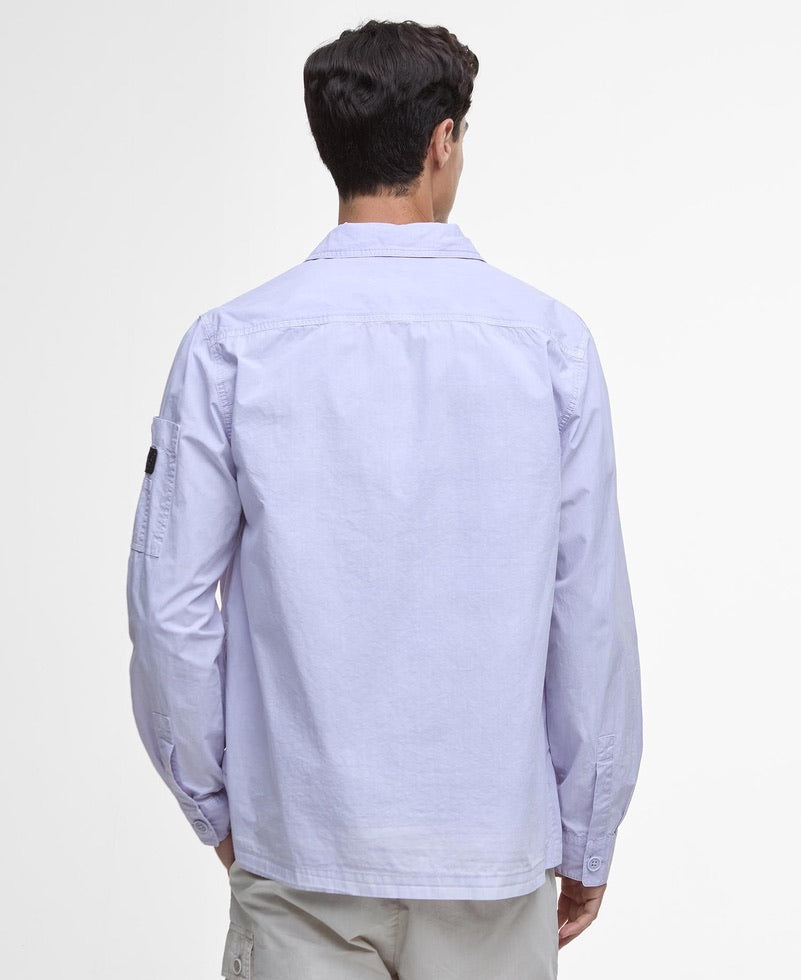 Barbour International Kenneth Garment Dyed Overshirt - Thistle
