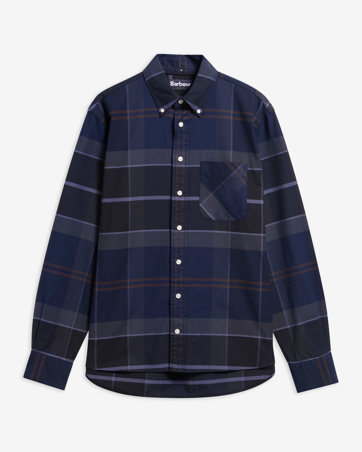 Barbour Mineral Dunoon Tartan Shirt - Midnight Loch
