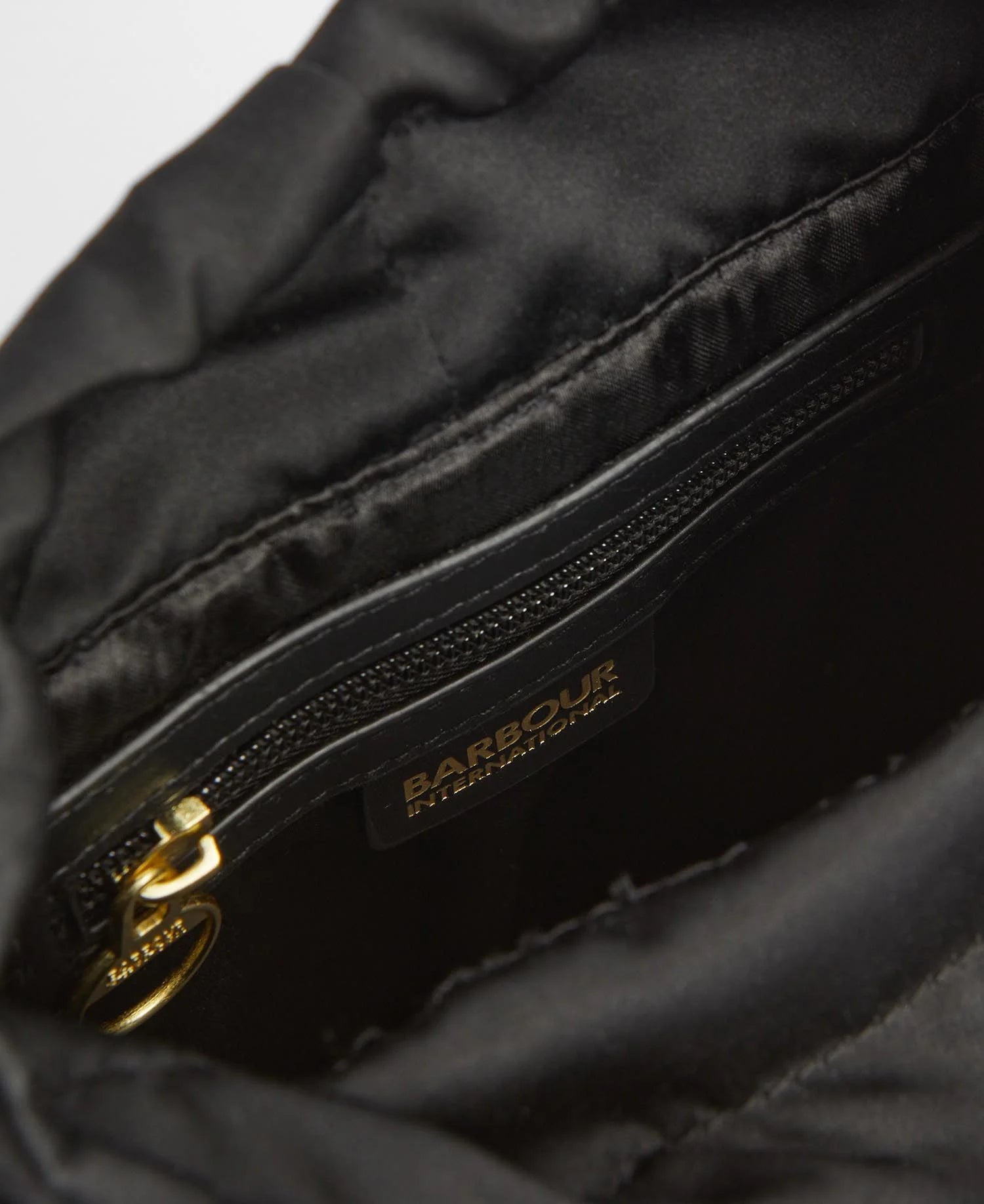 Barbour International Quilted Balham Bucket Tote Bag - Black