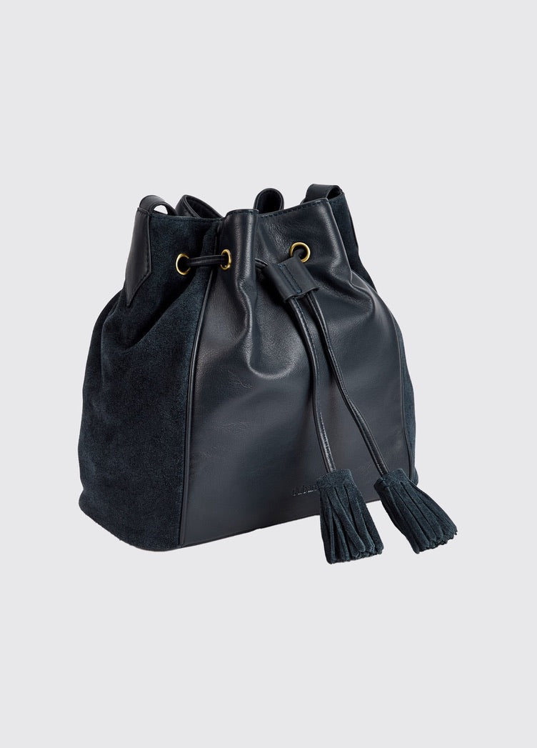 Dubarry Doonbeg Cross-body bucket bag - Navy