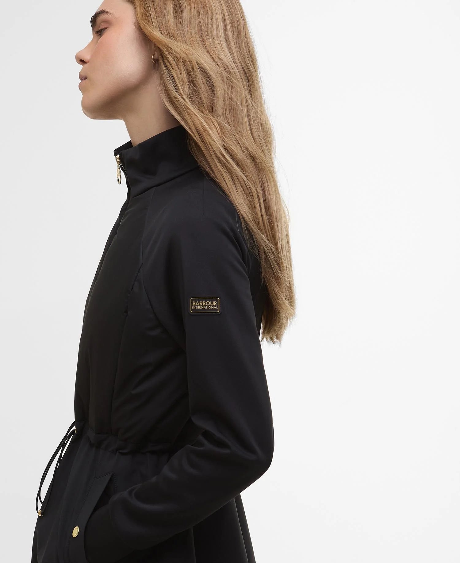 Barbour International Caprice Quilted Sweatshirt - Black