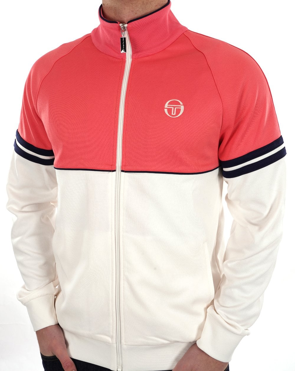 Sergio Tacchini Orion Track Jacket - Dubarry/Gardenia/Maritime Blue