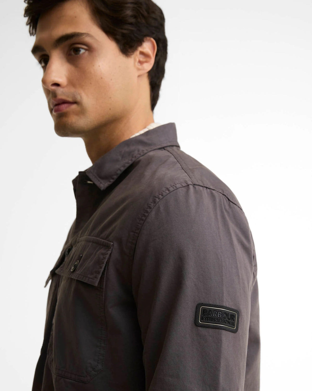 Barbour International Arlo Overshirt - Asphalt